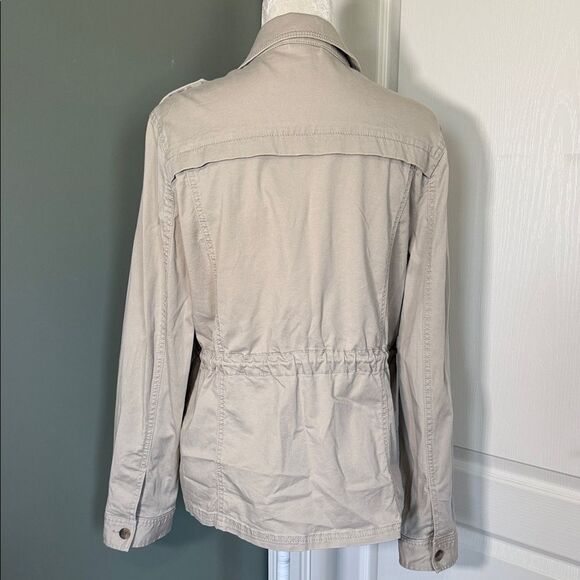 Express Light Taupe Versatile Utility Jacket - Picture 4 of 14